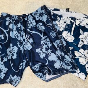 Old Navy & OP. Men's Swim Trunks Bundle 2-Pack, Medium
